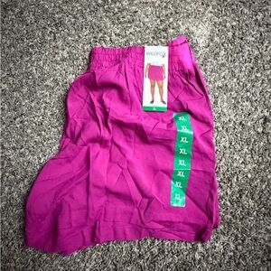 Wildfox Women's Vibrant Magenta Athletic Shorts